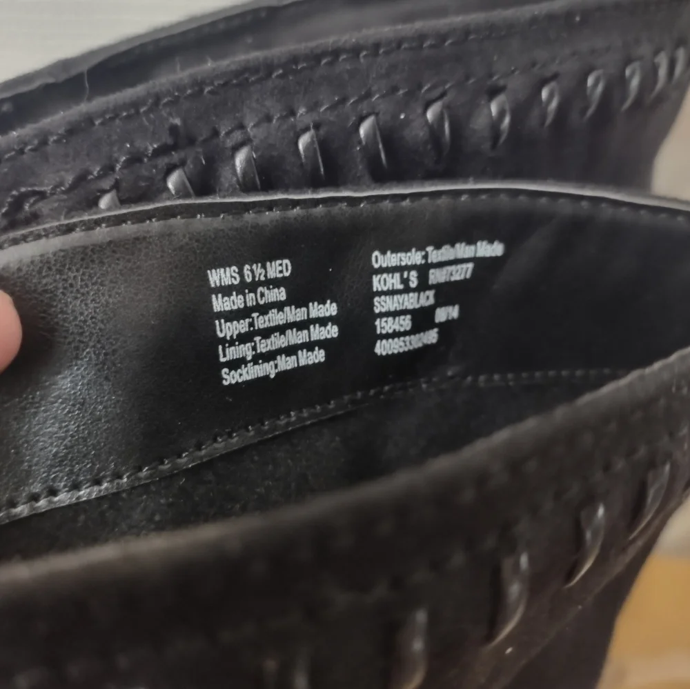NWT Solesenseability Woman's Black Boots 6 1/2 - Picture 5 of 6